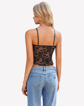 Lace Tops Going Out Cami Y2K Top